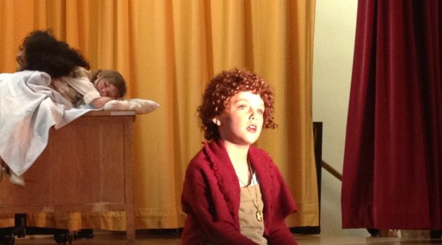 The sun has come out: Local actress takes school lead in “Annie”