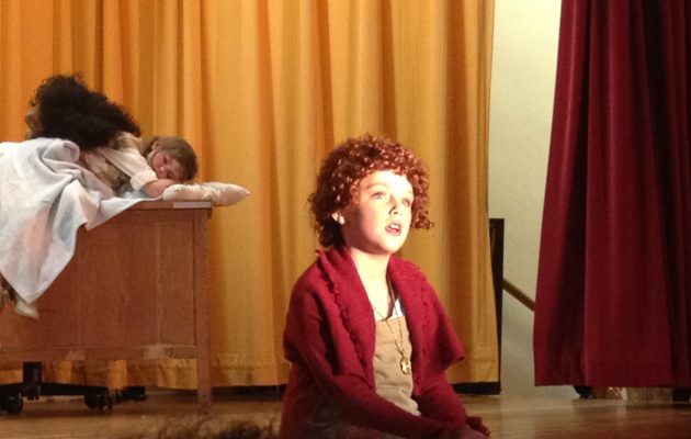 The sun has come out: Local actress takes school lead in “Annie”