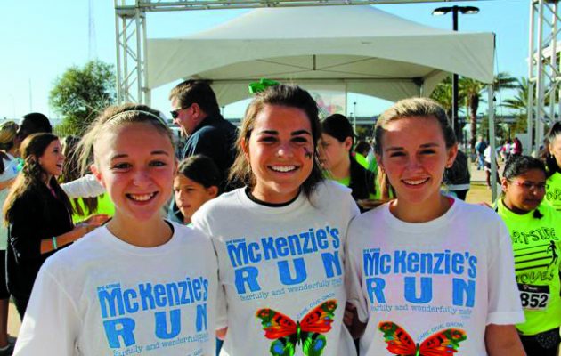 Area children, students take  mark at McKenzie’s Run