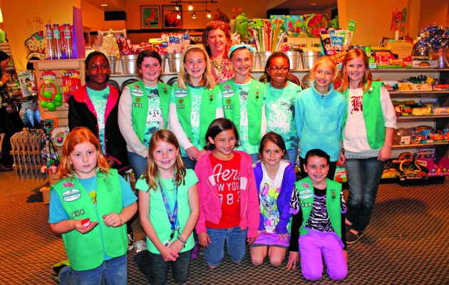 Junior Girl Scouts earn business owner badge at Cowford