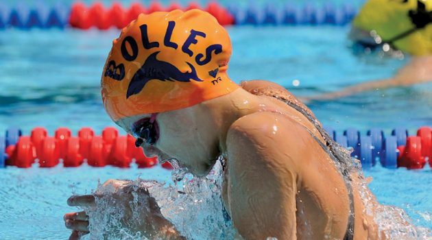 Bolles student number one in Florida swimming