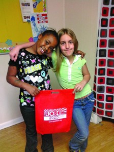 Lanera King and Lindsey Schelgel wanted to be photographed together as best friends, and to state that they want ‘no bullying’ in their vision of 2025