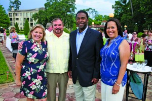 Rene and Dan Hartley, Mayor Alvin Brown and Santhea Brown