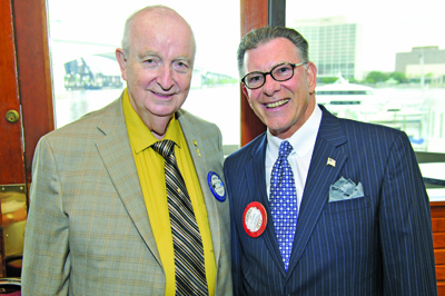 Rotary celebrates  attendance, welcomes Jags President