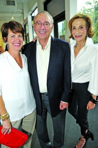 Carolyn Hawthorne with Charles and Elli Zimmerman 
