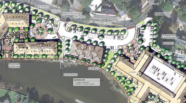 Five months later, Commander  redevelopment on round three of site plan