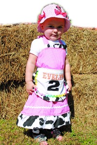 Evelyn O’Brien of Lakeshore was all decked out for a day in the sun