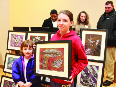 Budding artists  display their talents at open house