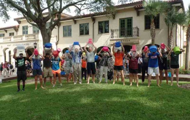 ALS Ice Bucket Challenge met by area school leaders
