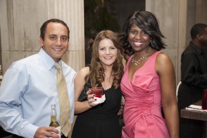 Mark and Meagan Toney, Veronica Scott-Fulton, VP of Operations and Patient Care Services, Wolfson Children’s Hospital