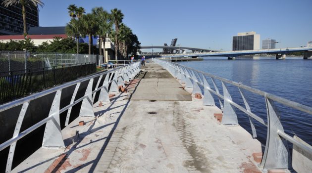 Southbank Riverwalk nears completion