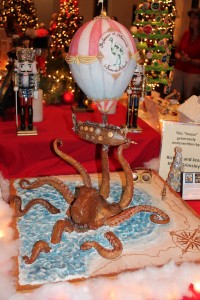 Richard and Jean Marie Grimsley of Avondale sponsored this stunning deep sea display.