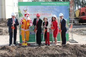 David Marovich, Ronald McDonald, Curt Cunkle (2015 Board President), Mary Virginia Terry, Diane Boyle (Executive Director), Ryan Schwartz (Expansion Campaign Chair)