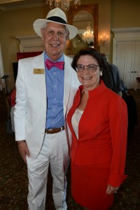 Pine Castle Executive Director John May with Mary Bland Love