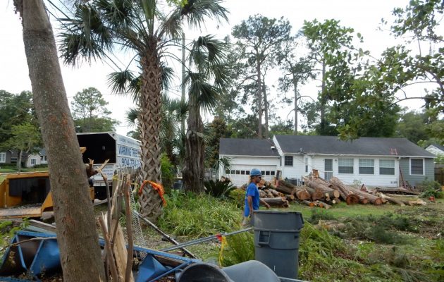 San Marco cleans up after tornado
