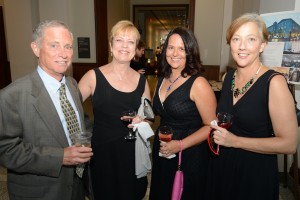 Branch and Betsy Davis, Roben Faircloth with Julie Stein