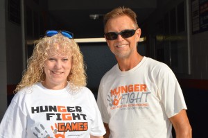 Hunger Fight, Inc. Board Members Lenora Bodway and Mike Knuth