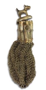 Flapper’s purse, about four-and-a-half inches in length