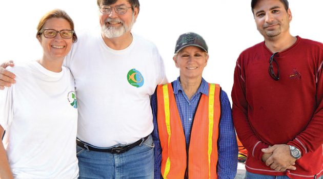 Willing volunteers make creek clean-up big success