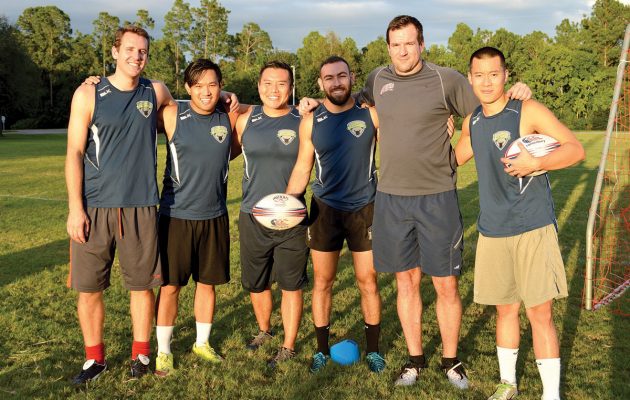 Touch rugby, the popular coed sport just about anyone can play