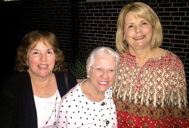 Former Upson faculty members Karen O’Brien, Jean Huckabee and Kathi Hart
