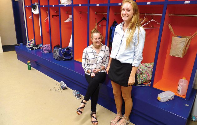 Two From San Marco Help Redesign Girls Locker Room At