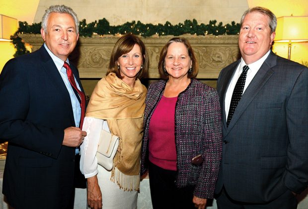 David and Susan Gonino with Kimber Price and Jeff French of the duPont Trust