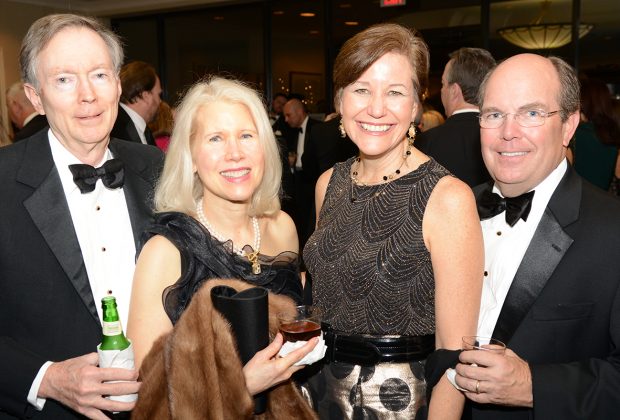 Rob and  Caroline Frazier  with Ann Carey  and Keith Holt