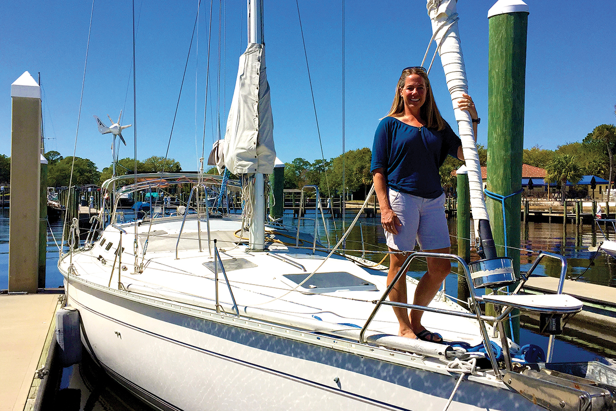 Jodi Weinbecker, Florida Yacht Club Waterfront Director and Head Sailing Coach