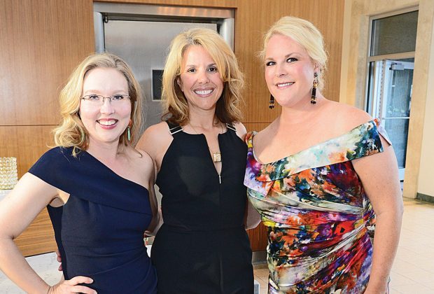 The Cummer Museum’s Acting Director, Holly Keris, with co-chairs LeAnna Cumber and Liz Parks