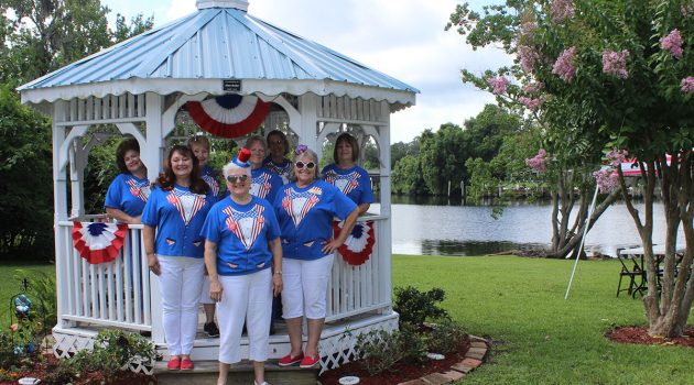 Lakeshore Woman’s Club goes all out for the Grand Ol’ Flag