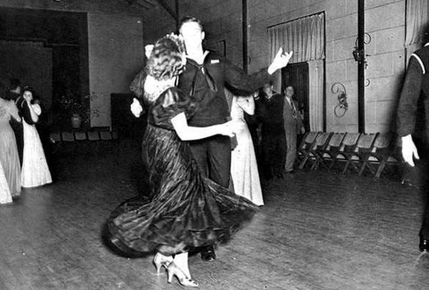 Friday Musicale hosted dances for servicemen during World War II.