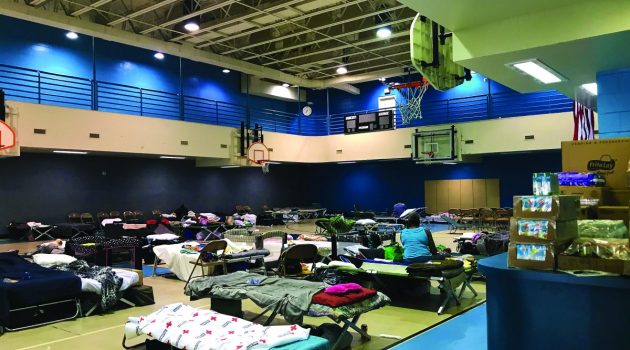 Church, community groups come together for hurricane refuge