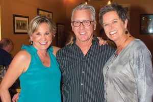 Peggy Holt, Rick Beaver and Ginger Harris supported the Civic Orchestra Oct. 19 at “An Orchestration of Food, Wine and Music” benefit at Riverside Liquors.