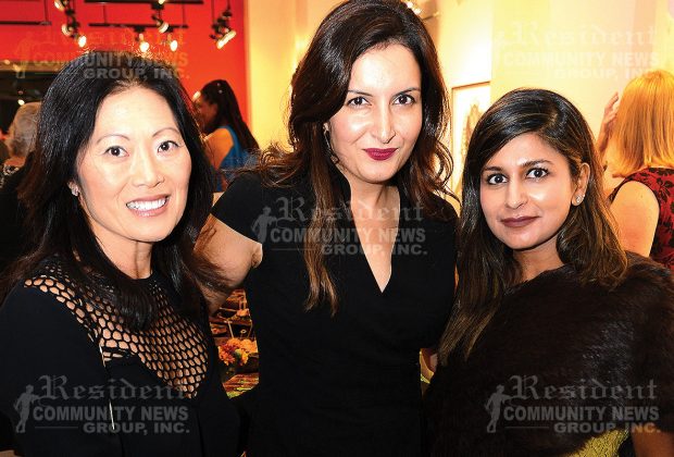 Catherine Chung with Dr. Sonia Sharma and Dr. Anika Comar
