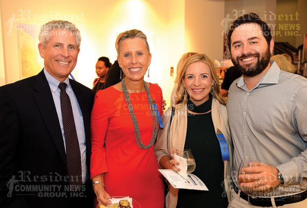 John McIlvaine and Board Member Kathy McIlvaine with Blake Weatherly and Board Member Kaitlyn Weatherly