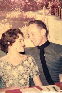 Barbara and Bob Swindell in Charleston, April 1959
