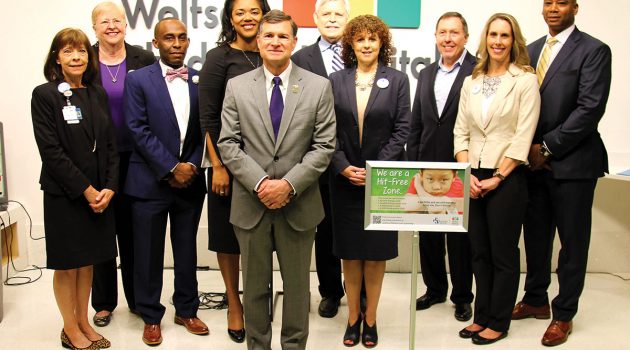 Hit-Free Zones launch at Wolfson Children’s Hospital and other organizations