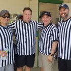 Referees for the kickball tournament included Brian Manternach, Dean Medley, Travis McKee and Ken Brannon.