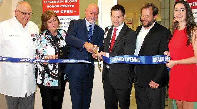 New blood center at Baptist Health provides convenient location to donate
