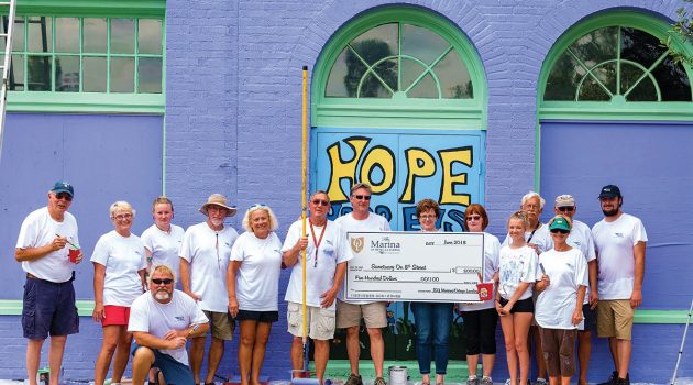 Sanctuary on 8th gets fresh look, funds from local marina