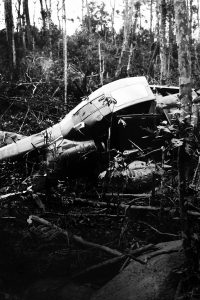 Tom Howe and Major General Edwin B. Wheeler survived a helicopter crash, west of Da Nang, South Vietnam.
