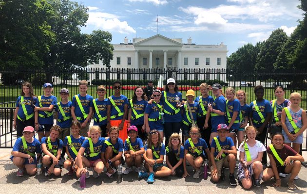 Stockton students rewarded for servant leadership with trip to Washington, D.C.