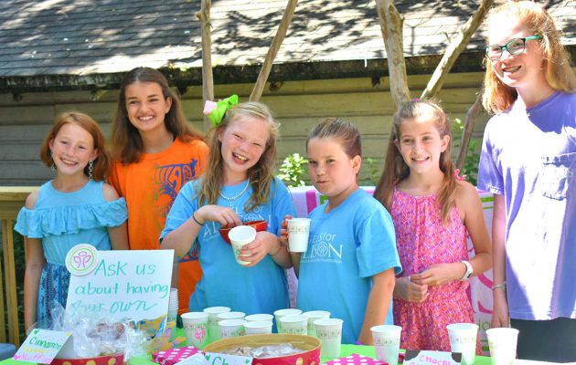St. Mark’s Episcopal girls club wins Lemonade Stand Challenge