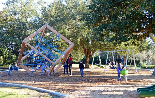 San Marco children enjoy new playground in Landon Park