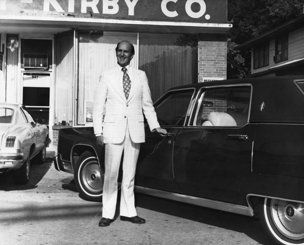 Clayton Riley, distributor of Kirby vacuum cleaners