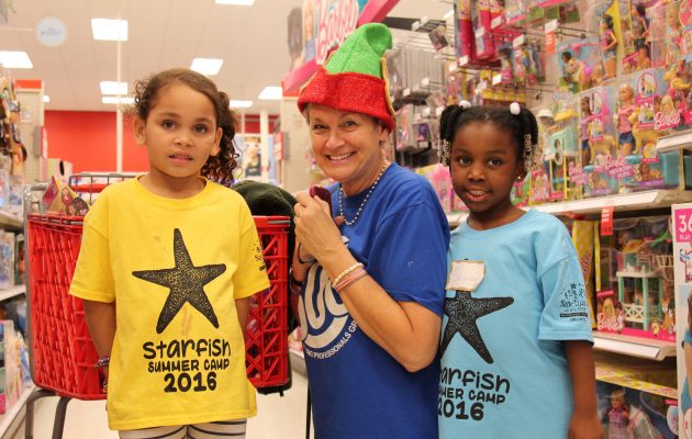 Students rewarded for good behavior with annual shopping spree