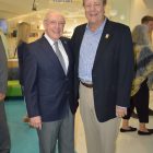 Former Baptist Health CEO and President Bill Mason with Larry Freeman, former president of Wolfson Children’s Hospital