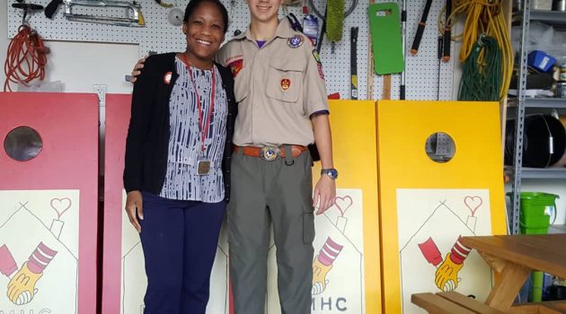 Love for grandmother motivates Boy Scout Eagle project