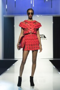 Southwest Airlines provided items commonly used in air travel to showcase in the Unconventional Materials episode of Project Runway All Stars, Season 7 how everyday items can be creatively repurposed into something new, with all looks featuring a leather accessory crafted from Southwest seat leather.